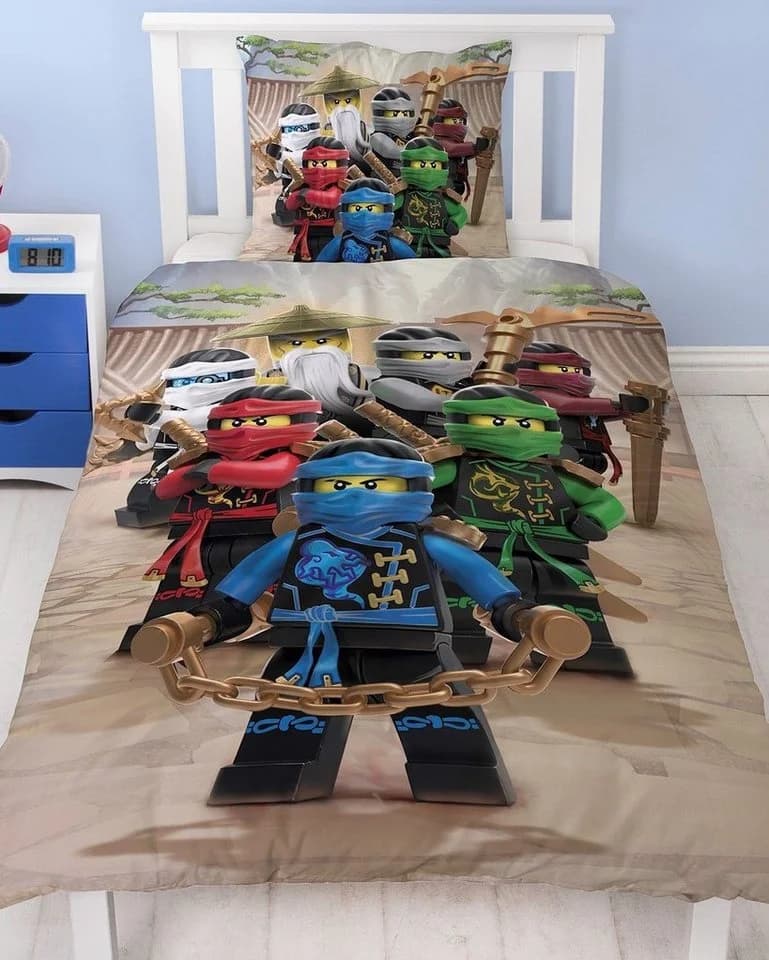 MTOnlinehandel Bettwäsche LEGO Ninjago Bunt 2-teilig - Bild 3