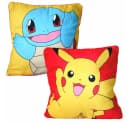 POKÉMON Dekokissen Pikachu & Schiggy Wende-Motiv Bunt Bild 2