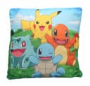 POKÉMON Dekokissen Pikachu, Bisasam, Glumanda & Schiggy 40x40 cm Bild 2