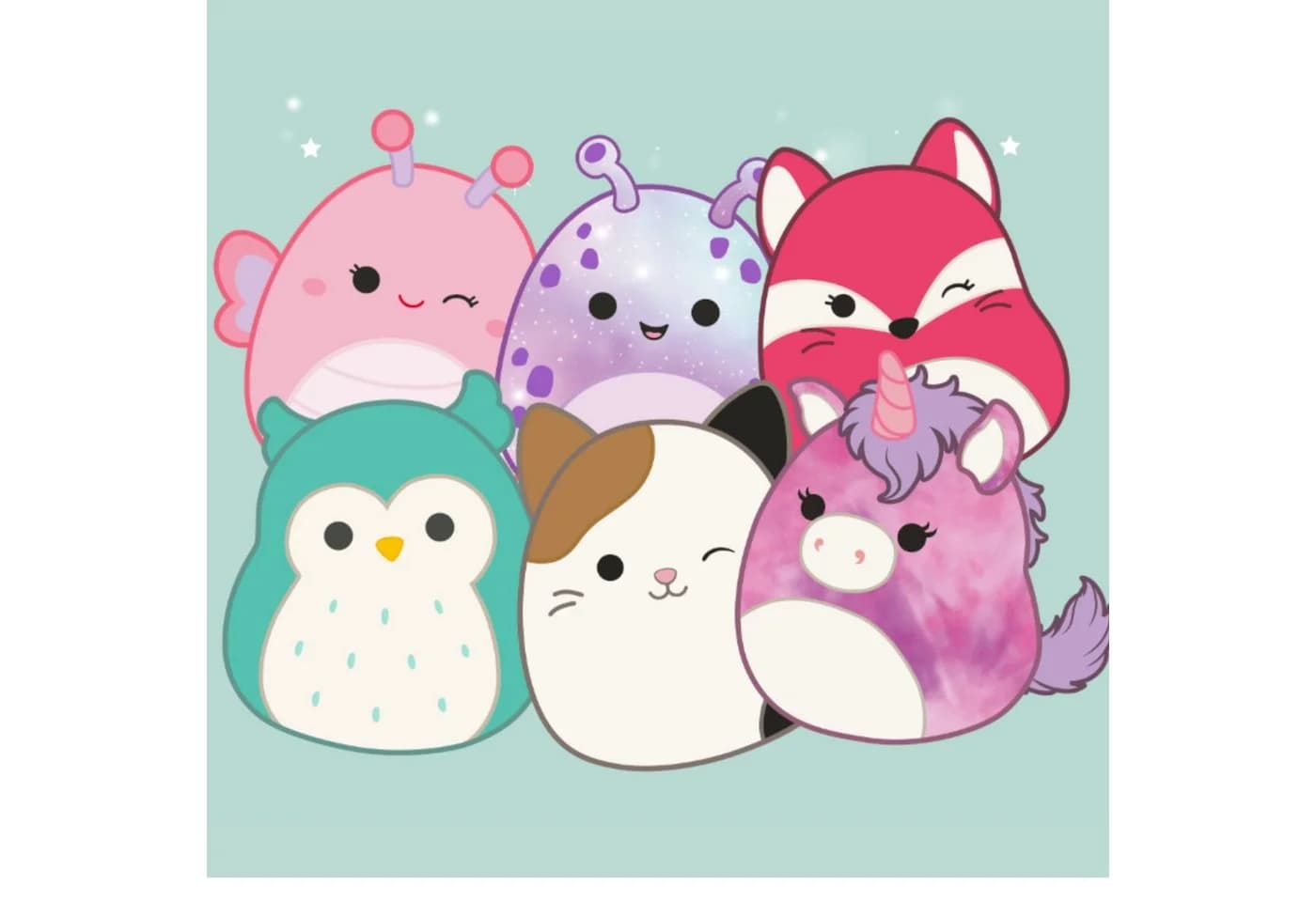 MTOnlinehandel Bettwäsche Squishmallows 2-teilig Bunt Baumwolle - Bild 5