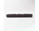 Homescapes Sitzkissen Sofa-Auflage Schwarz Veloursbezug Bild 5