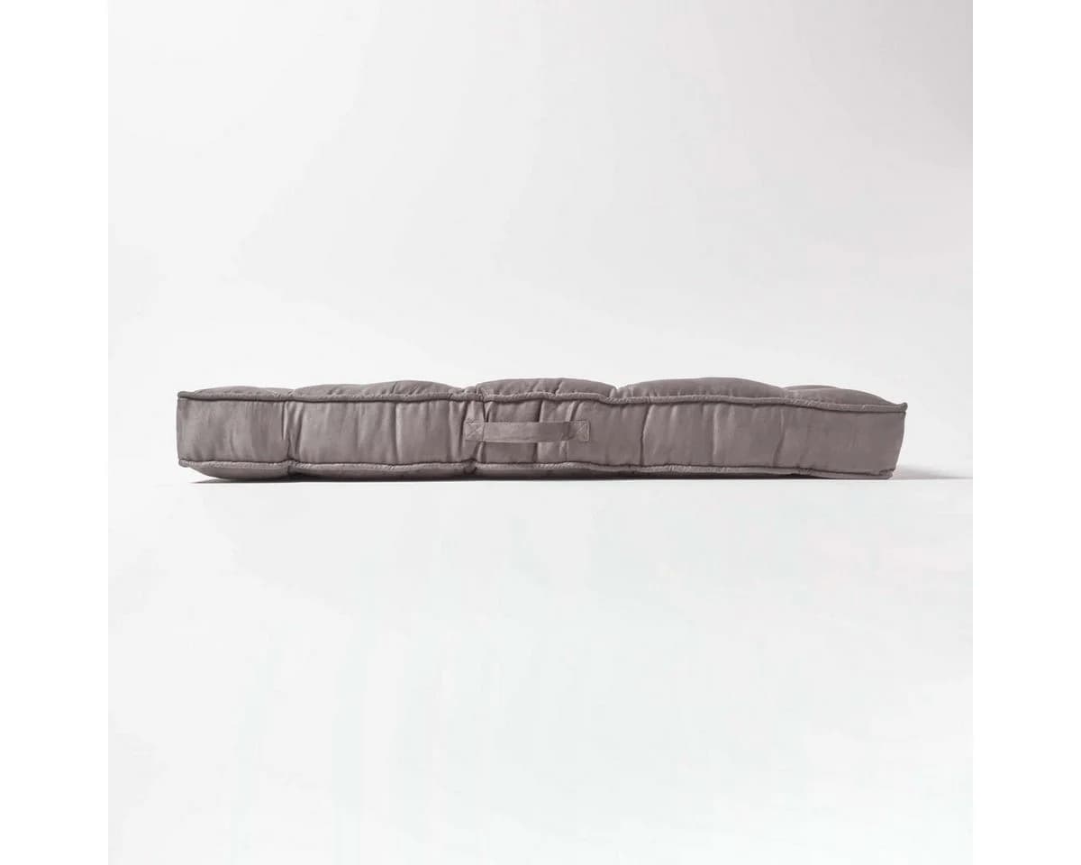 Homescapes Sitzkissen Sofa-Auflage Grau 100 x 48 cm - Bild 5