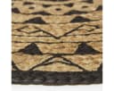 Homescapes Teppich Mandala 70 cm Jute Schwarz Bild 4