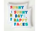 Homescapes Dekokissen 2er-Set Bunt „Sunny Days“ Outdoor Kissen Bild 2