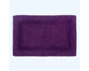 Homescapes Badematte 50x80 cm Lila 100% Baumwolle Wende-Design Bild 2