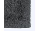 Homescapes Badematte WC-Vorleger 50x55 cm Baumwolle Grau Bild 1