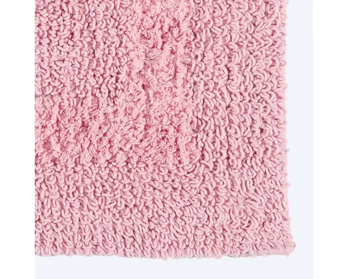 Homescapes Badematte WC-Vorleger rosa 50x55 cm 100% Baumwolle