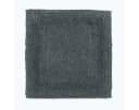 Homescapes Badematte Duschvorleger 50x50 cm Baumwolle Grau Bild 2