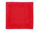 Homescapes Badematte Duschvorleger Rot 50x50 cm Baumwolle Bild 2