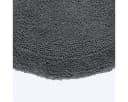Homescapes Badematte Runde 80 cm Baumwolle Grau Bild 3