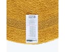 Homescapes Badematte Runde Senfgelb 80 cm Baumwolle Bild 3