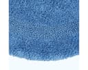 Homescapes Badematte Rund Blau 80 cm Baumwolle Bild 1