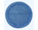 Homescapes Badematte Rund Blau 80 cm Baumwolle Bild 2