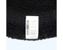 Homescapes Badematte Rund Schwarz 100% Baumwolle Bild 3