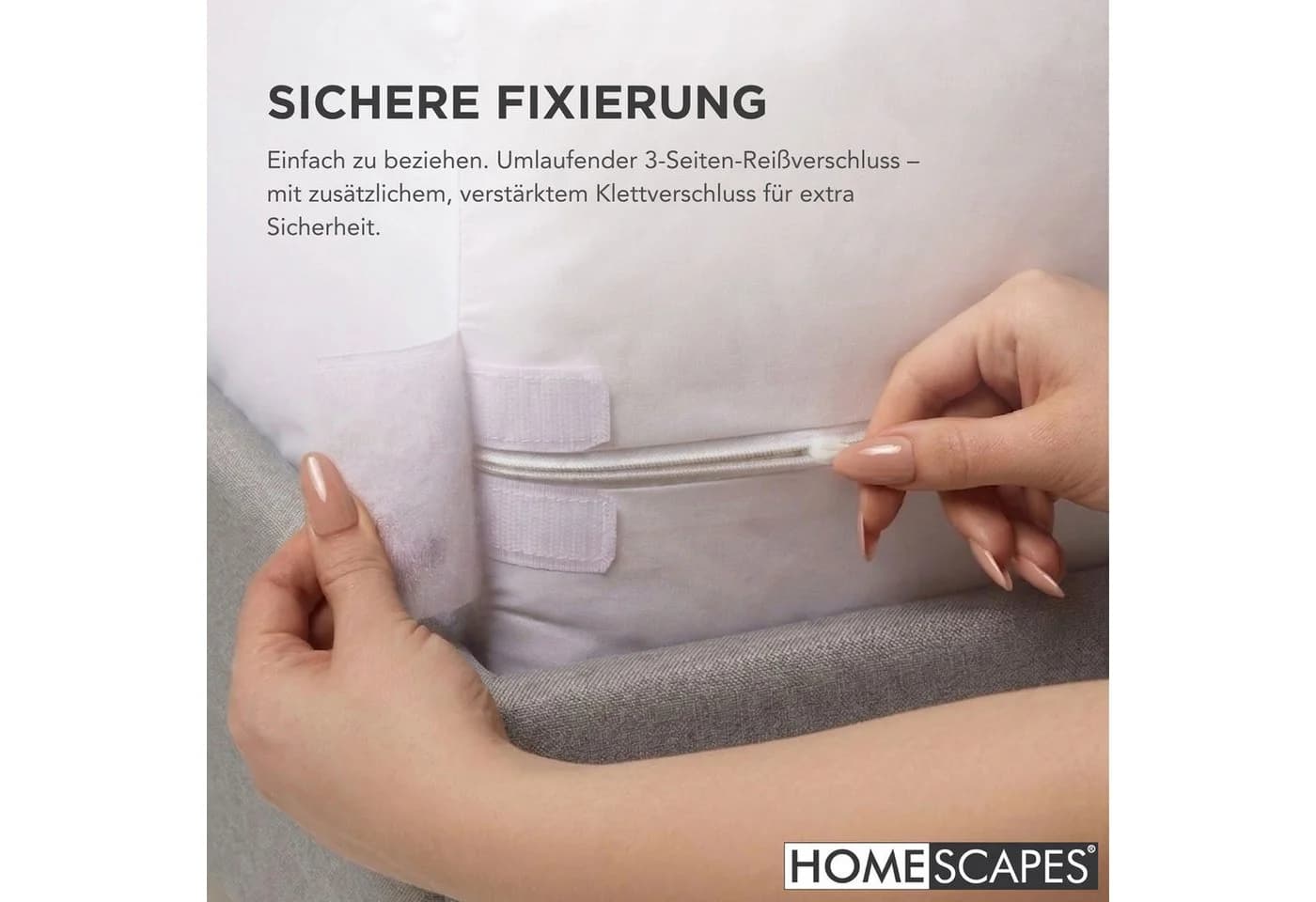 Homescapes Wasserdichter Matratzenschoner Encasing mit Reißverschluss - Bild 5