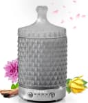 Duronic Aroma Diffuser AD33 Silber Glas ABS LED Bild 2