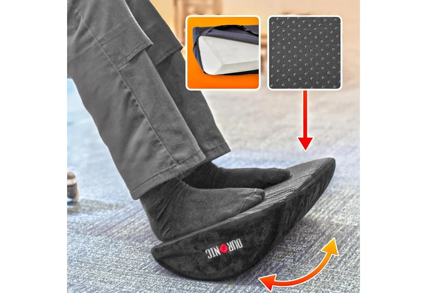 Duronic FT05 Fußstütze Ergonomisch Gebogen - Bild 3