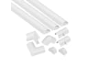 Unitec Design Kabelkanalset 30x15mm Weiß Selbstklebend Bild 2