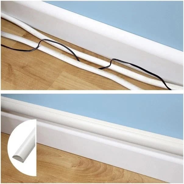 Unitec Design Kabelkanalset 30x15mm Weiß Selbstklebend - Bild 5