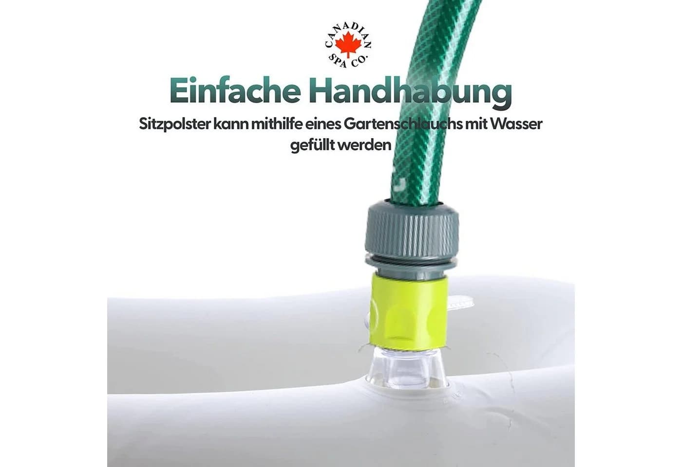 Canadian Spa GmbH Wassergefülltes Sitzpolster für Whirlpool & Pool - Bild 3
