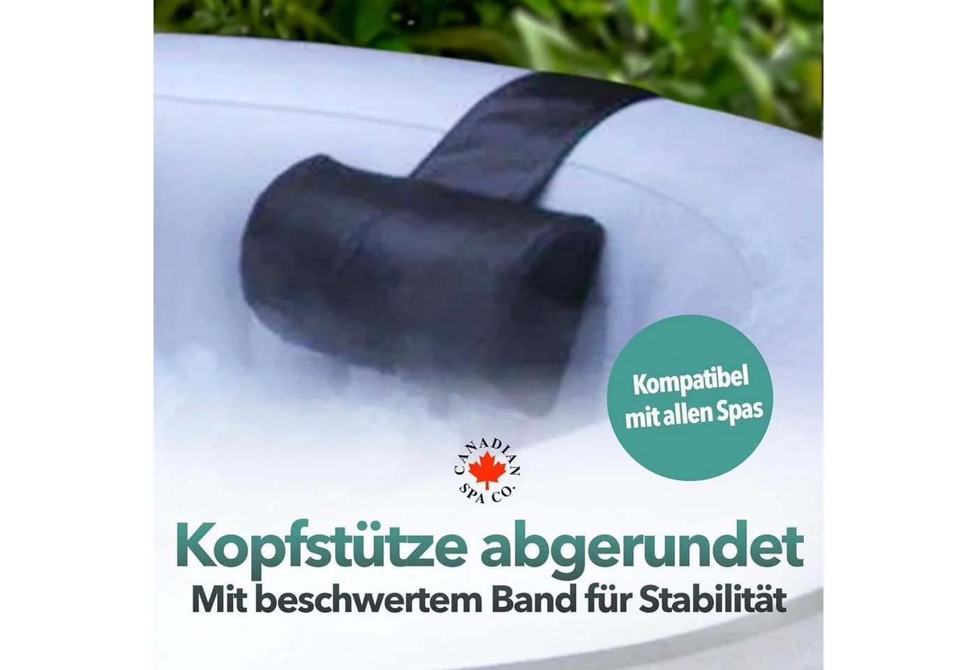 Canadian Spa GmbH Whirlpool Kopfstütze Schwarz Universal - Bild 2