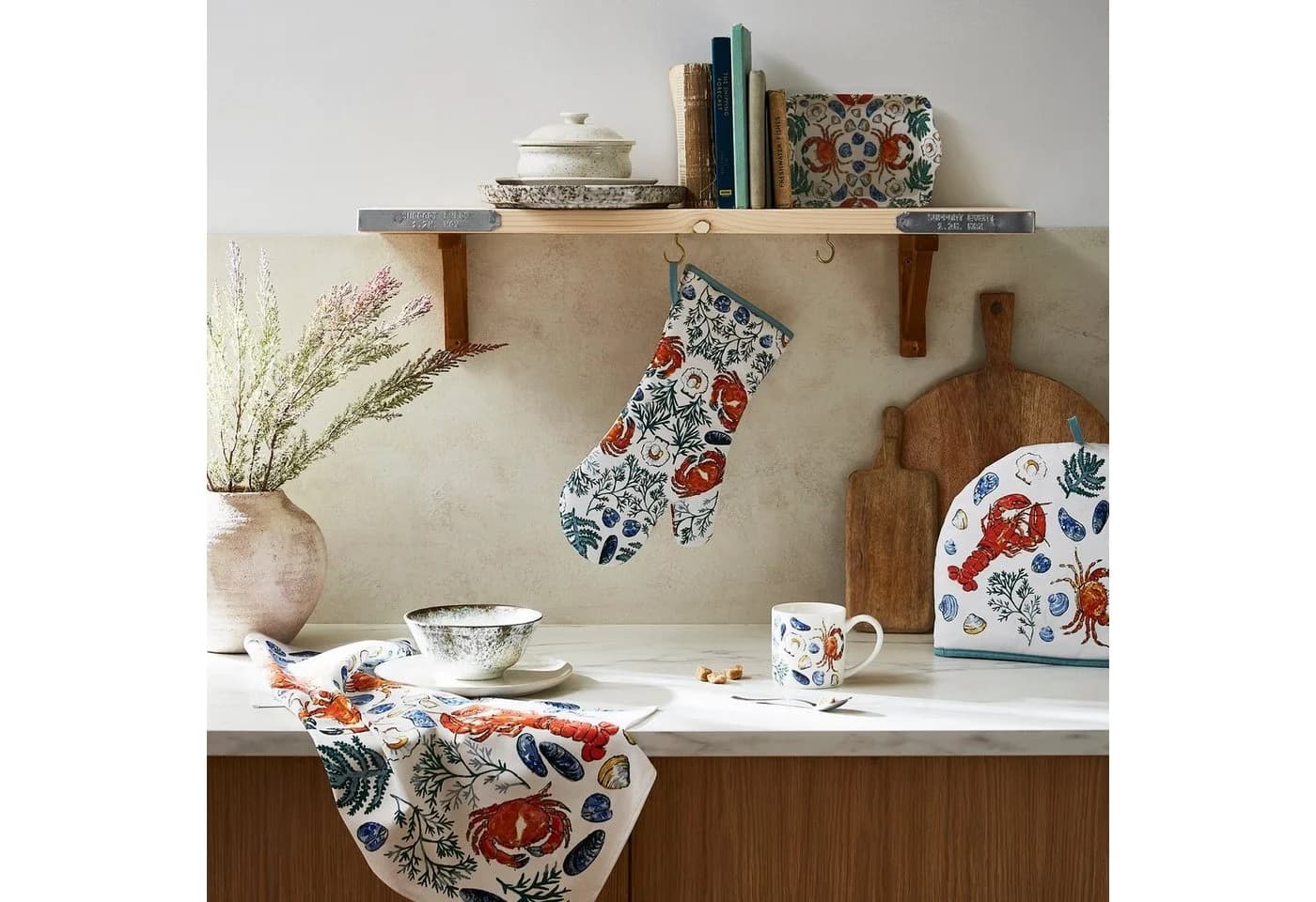 Ulster Weavers Türstopper Shellfish Bunt mit Griff - Bild 4