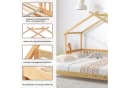Flieks Massivholzbett Erweiterbares Kinderbett Kiefer Bild 4
