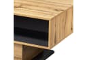 Merax Couchtisch Holz Altholz-Optik mit Schublade und Stauraum Bild 4