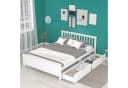 Flieks Massivholzbett Kiefer Doppelbett mit Schubladen Bild 2