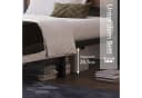 Flieks Metallbett 140x200cm mit Stauraum Schwarz Bild 5
