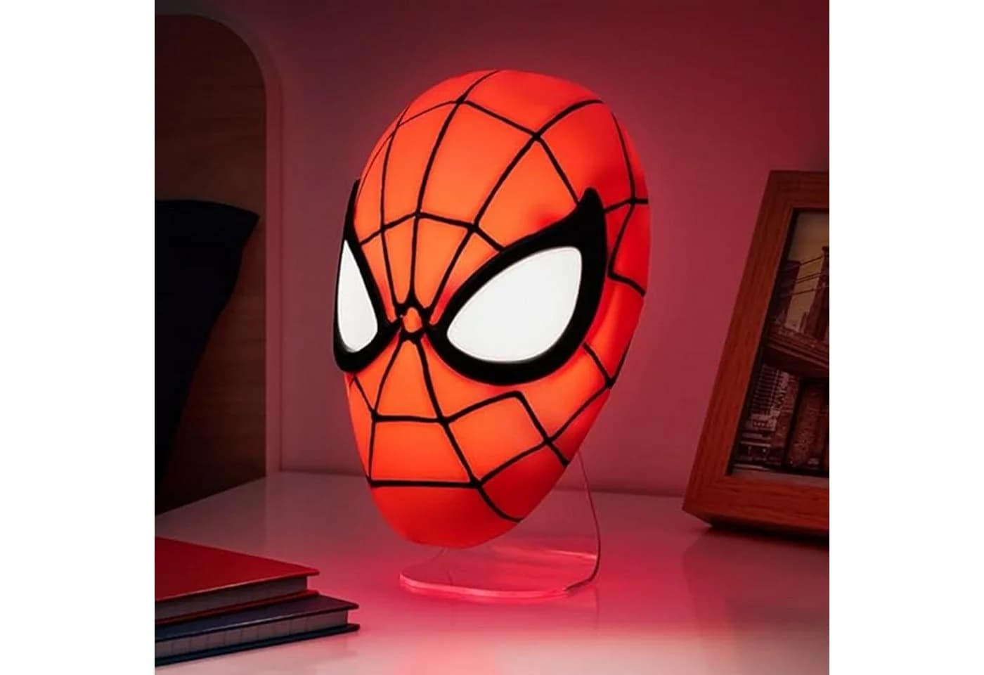 Paladone Spider-Man Maske Lampe LED fest integriert - Bild 4