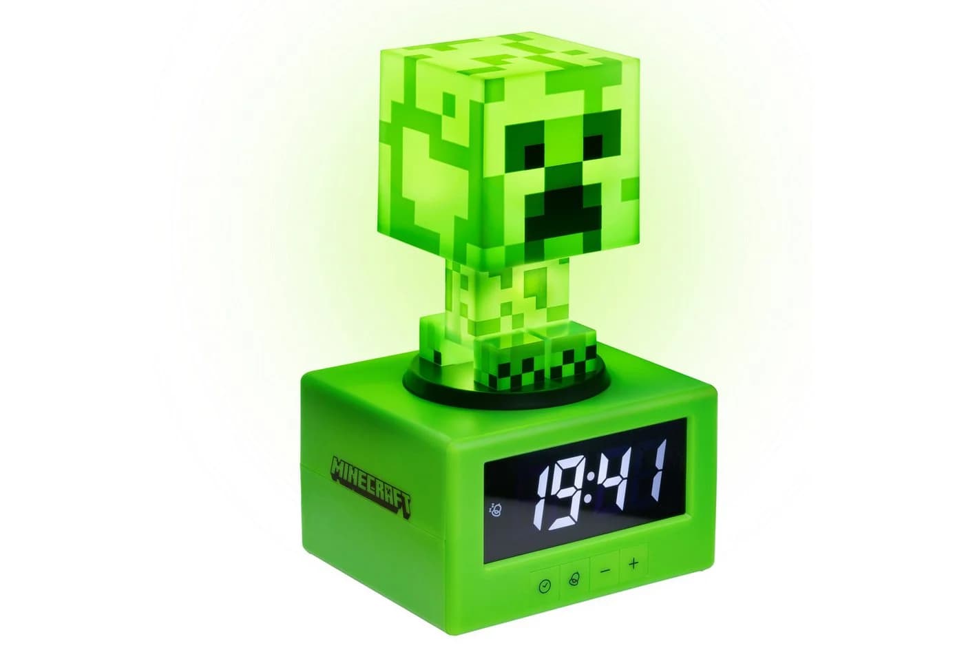 PALADONE Minecraft Creeper Wecker mit Nachtlicht und Sounds - Bild 2