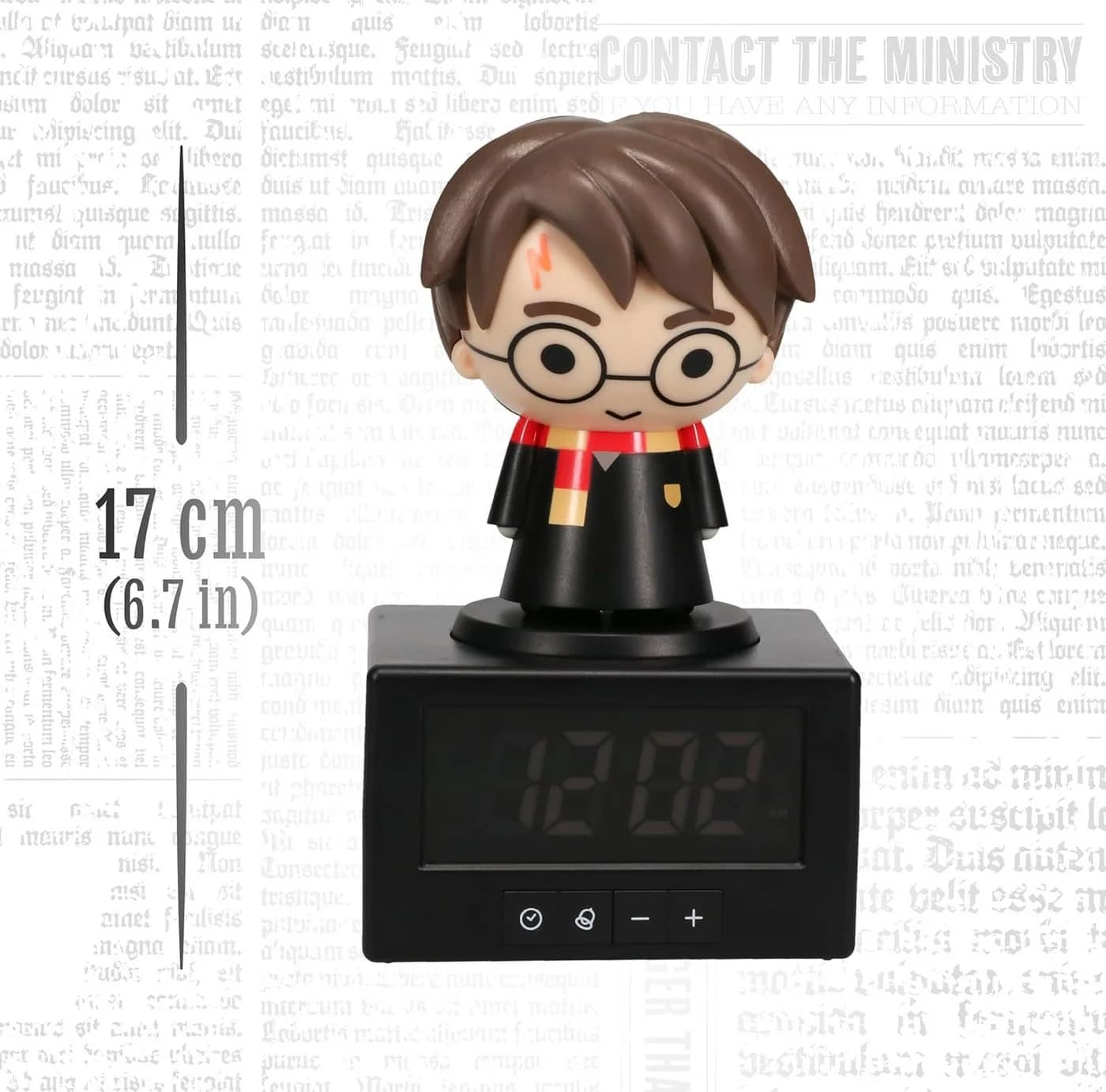 Paladone Harry Potter Digitalwecker mit Nachtlicht - Bild 4