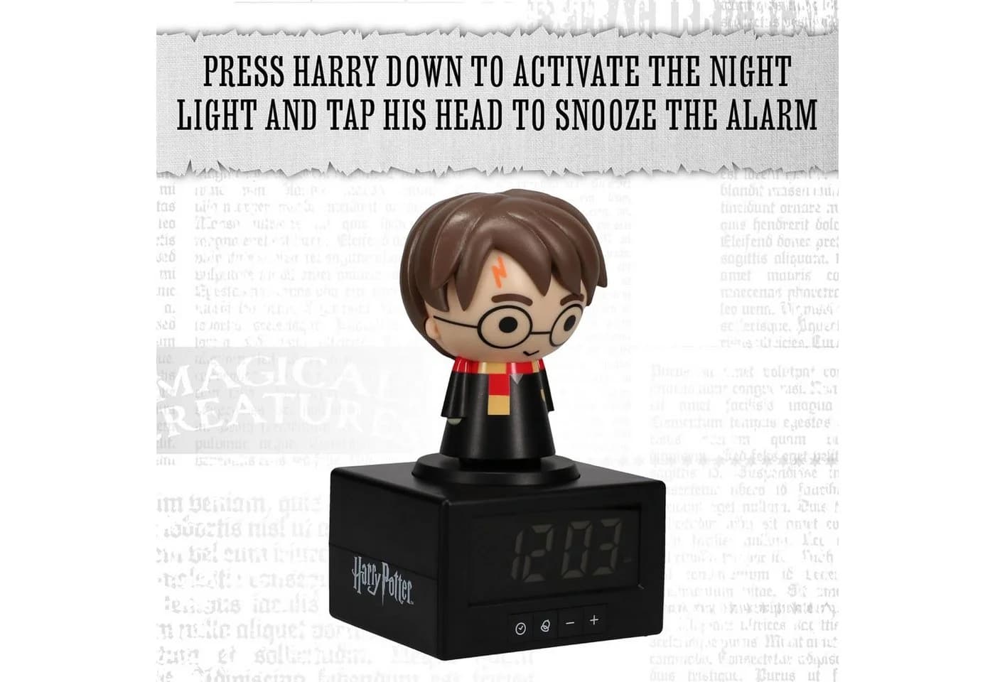 Paladone Harry Potter Digitalwecker mit Nachtlicht - Bild 5