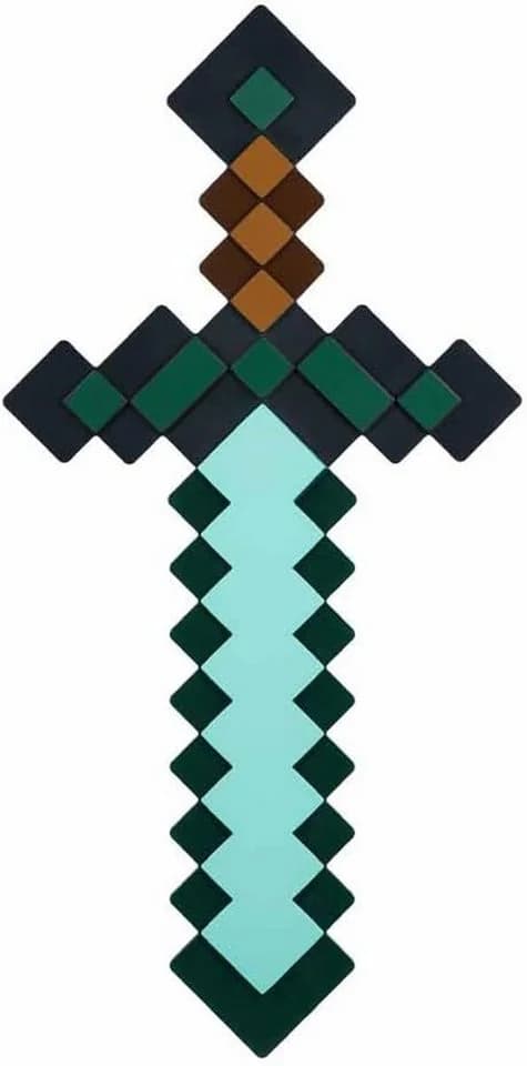 Paladone Minecraft Diamantschwert LED Dekolicht mit Lichtmodi