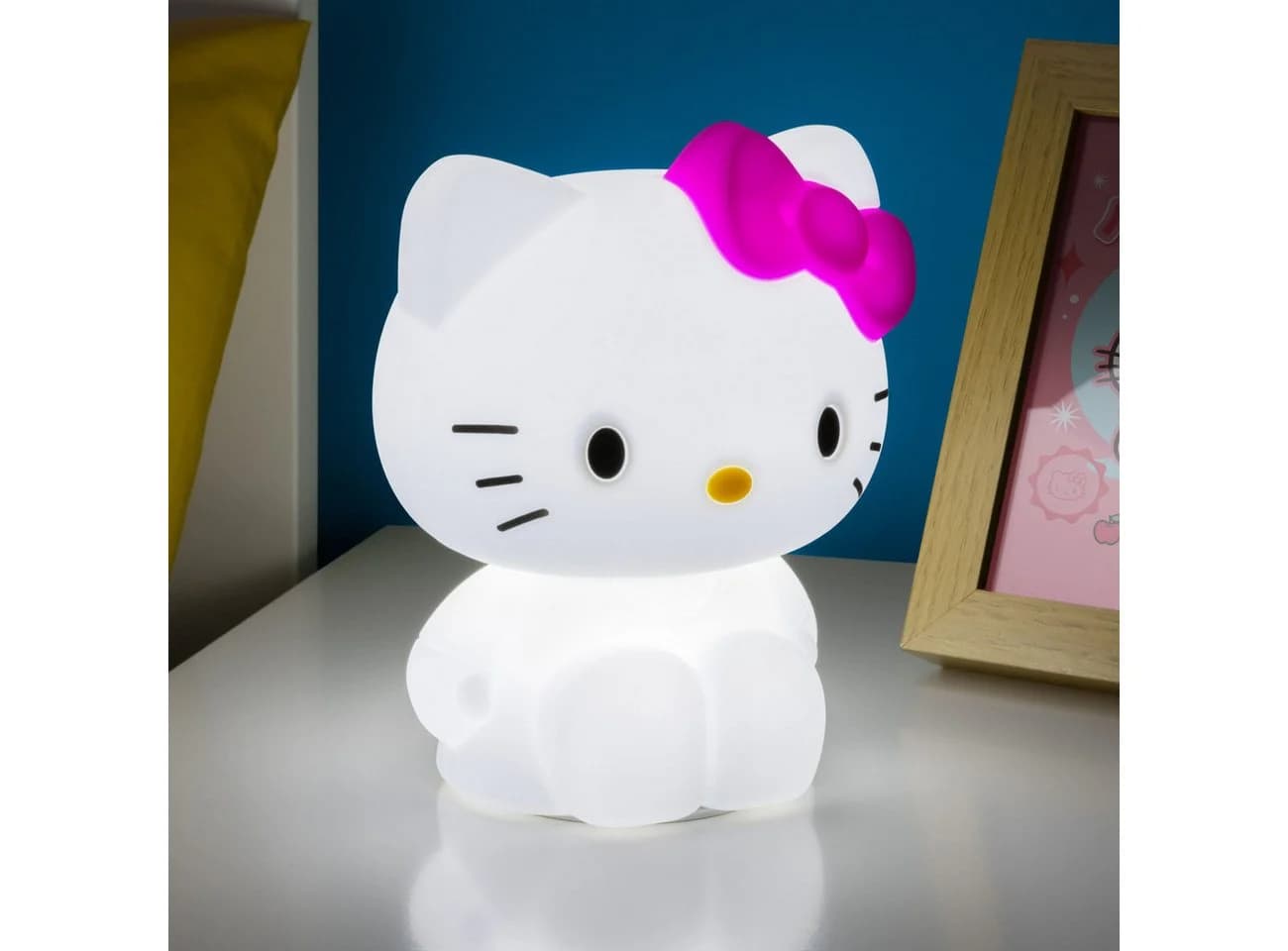 Hello Kitty Dekolicht Silikon-Leuchte USB-Akku 18 cm - Bild 3