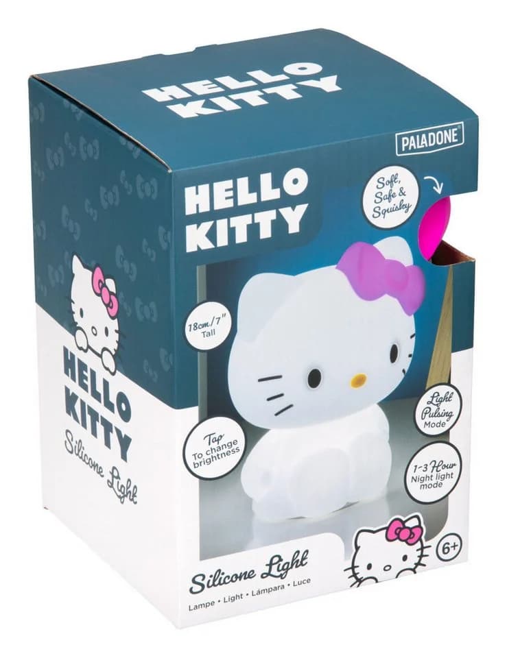 Hello Kitty Dekolicht Silikon-Leuchte USB-Akku 18 cm - Bild 5