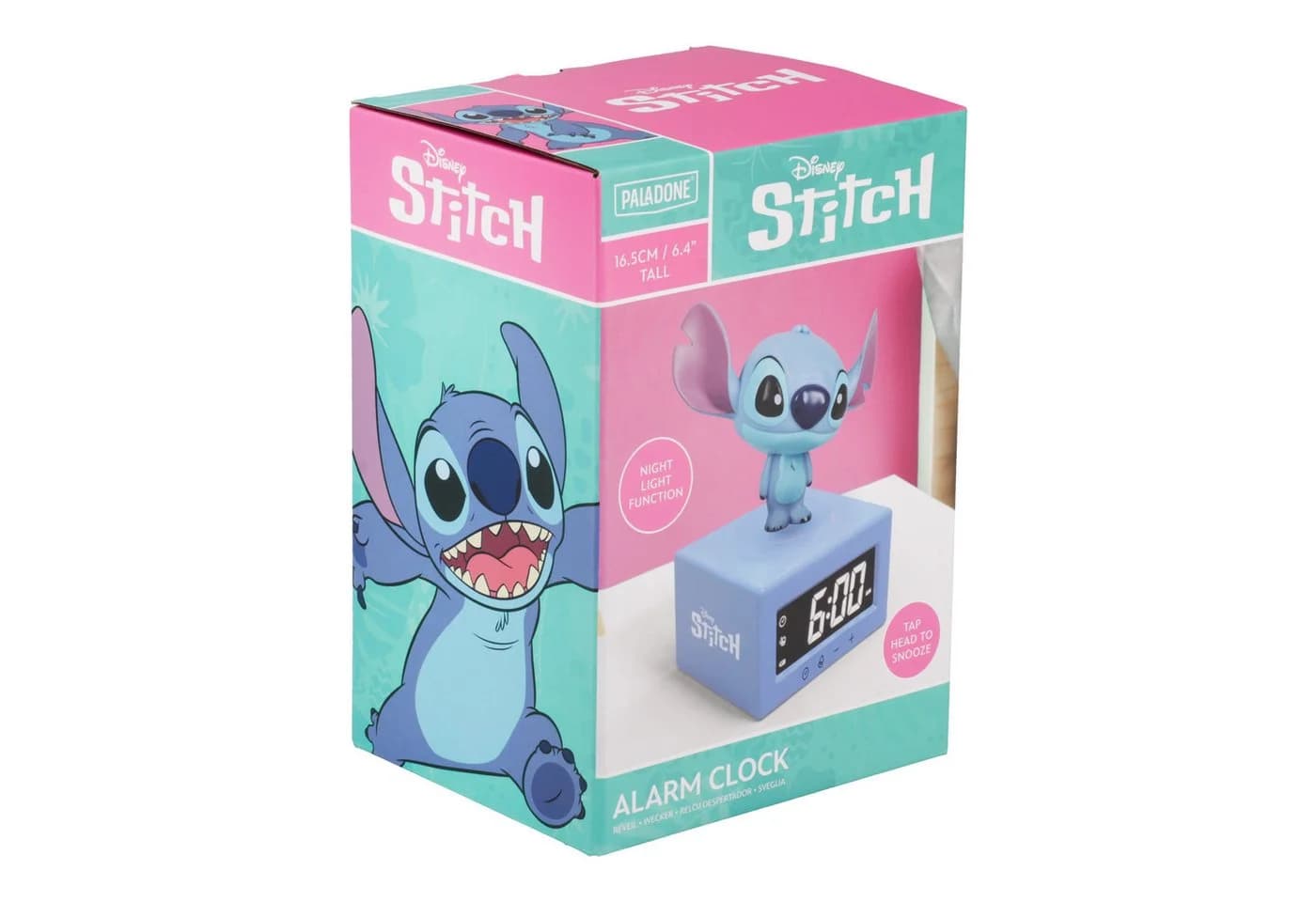 Paladone Kinderwecker Stitch mit Nachtlicht und Musikalarm - Bild 5
