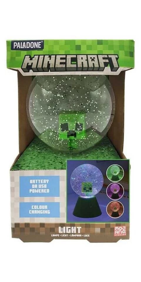 Paladone LED Dekolicht Minecraft Leuchte Glitter Ball - Bild 3