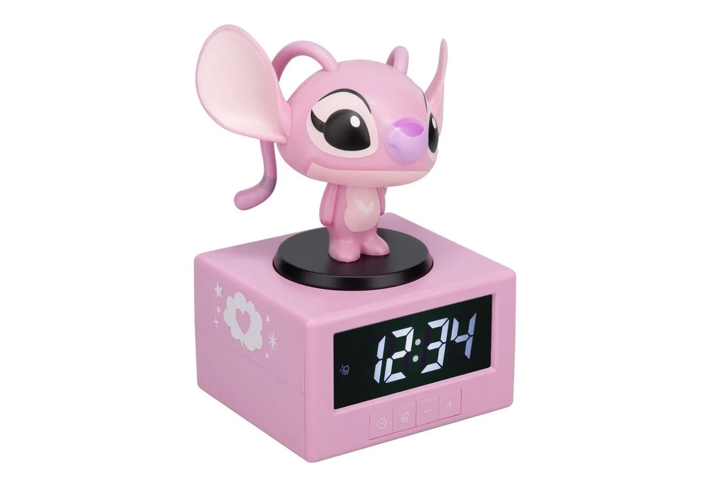 Paladone Kinderwecker Stitch Angel Icon mit Nachtlicht und Snooze-Funktion - Bild 2