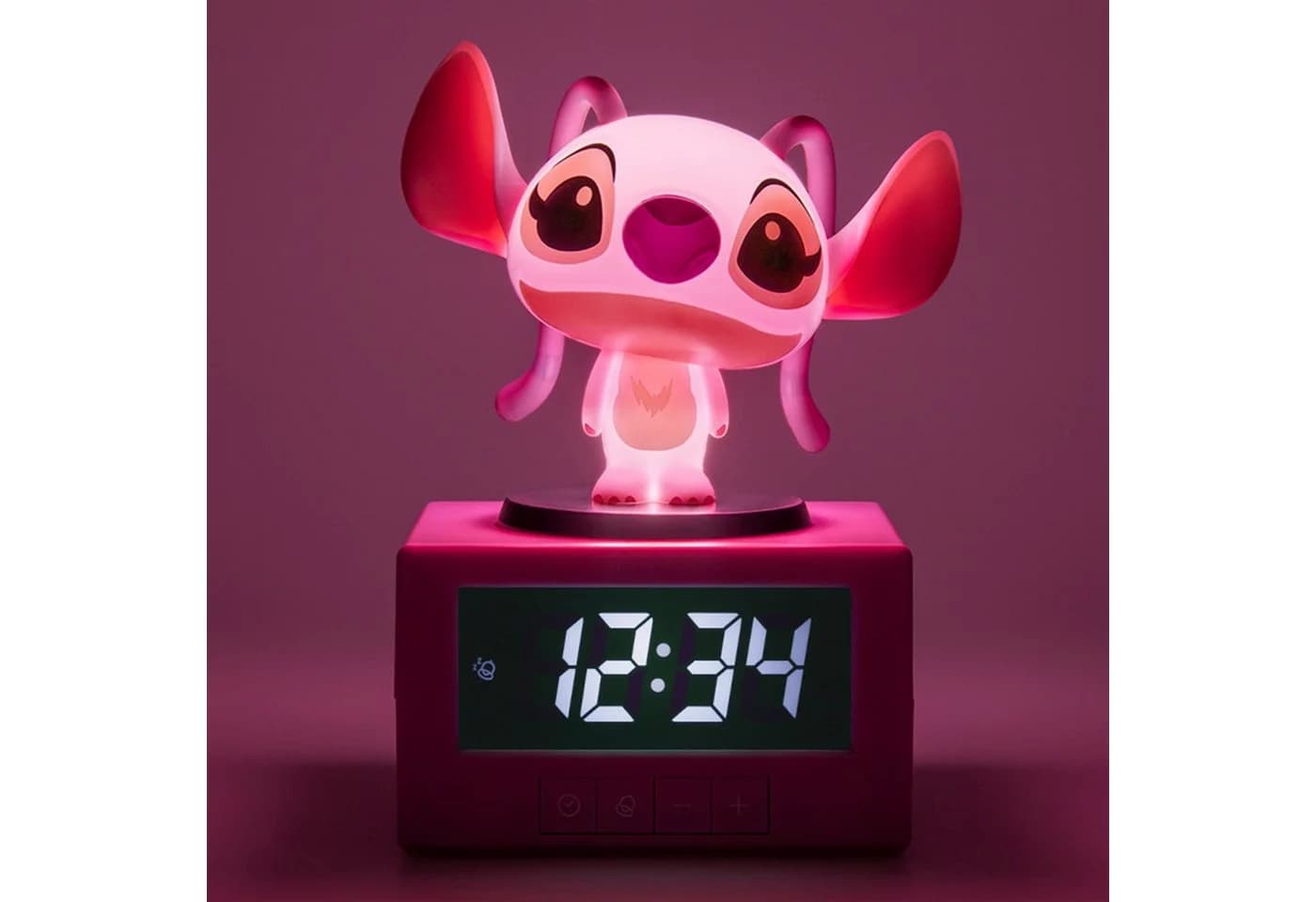 Paladone Kinderwecker Stitch Angel Icon mit Nachtlicht und Snooze-Funktion - Bild 5