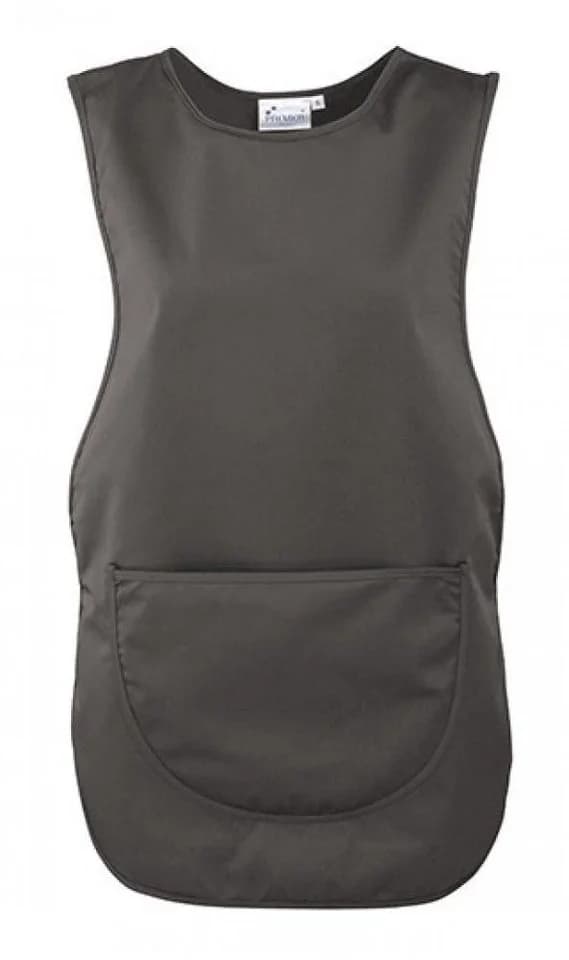 Premier Workwear Kittelschürze Women's Pocket Tabard Grau - Bild 2