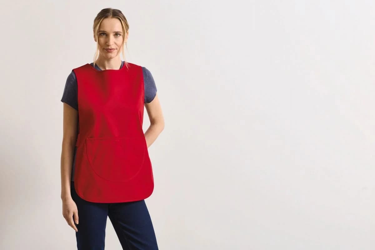 Premier Workwear Kittelschürze Women's Pocket Tabard Grau