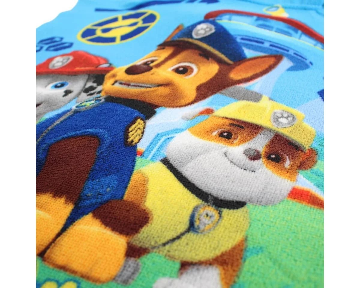 Paw Patrol Badeponcho Kinder Blau mit Kapuze - Bild 3
