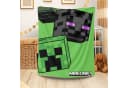 Minecraft Gamer Decke Creeper Design Polyester Bild 2