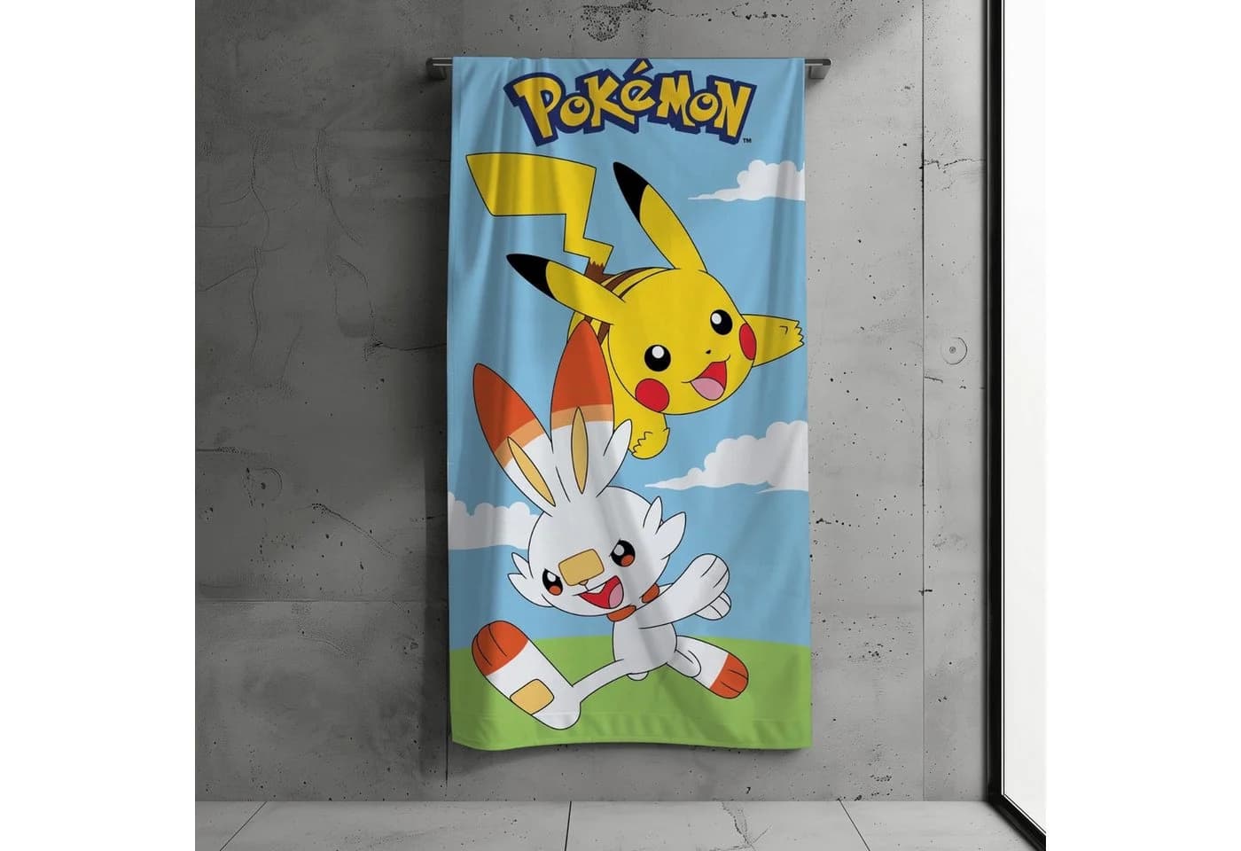 POKÉMON Strandtuch 100% Baumwolle Bunt Kinder - Bild 2