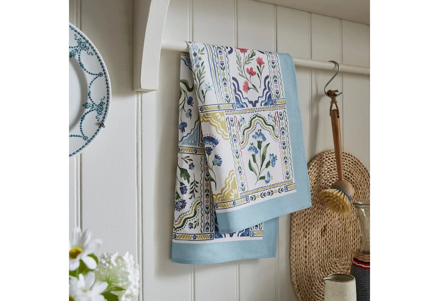 Ulster Weavers Geschirrtuch Boho Floral 100% Baumwolle 48x74cm Küchentuch
