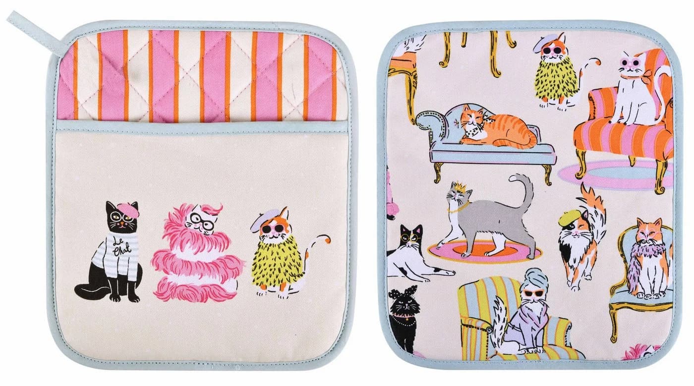 Ulster Weavers Topflappen Cool Cats Retro Design Baumwolle - Bild 2