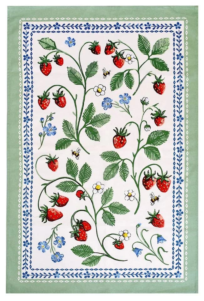 Ulster Weavers Geschirrtuch Strawberry Patch 100% Baumwolle 48x74cm - Bild 2