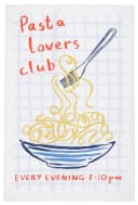 Ulster Weavers Geschirrtuch Pasta Lovers Club Beige 100% Baumwolle Bild 2